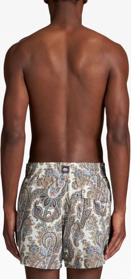 ETRO Zwembroek met paisley-print Veelkleurig