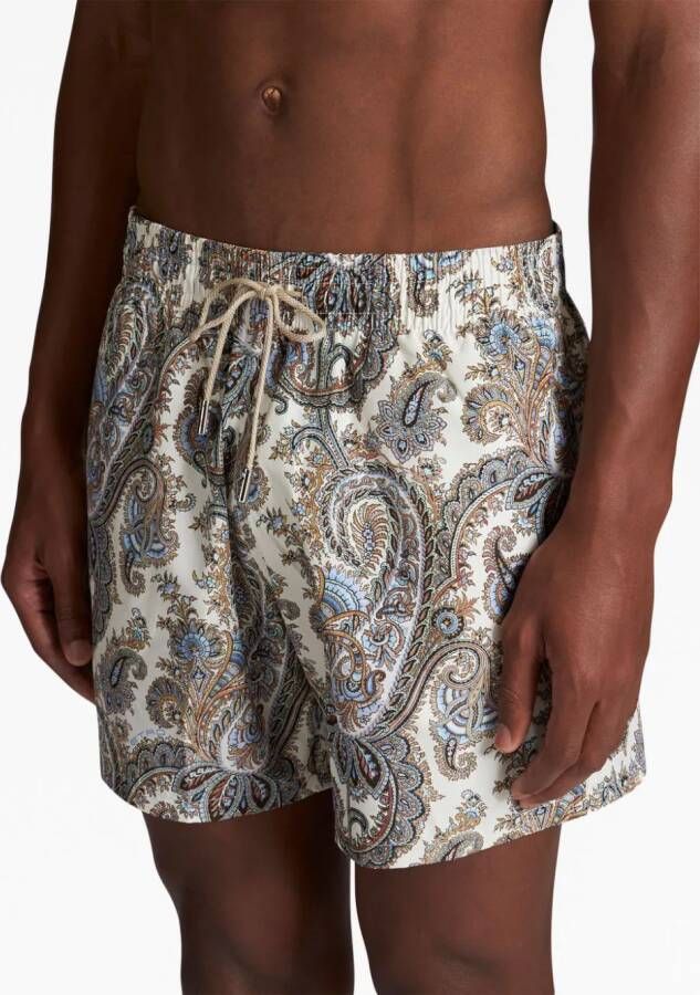 ETRO Zwembroek met paisley-print Veelkleurig