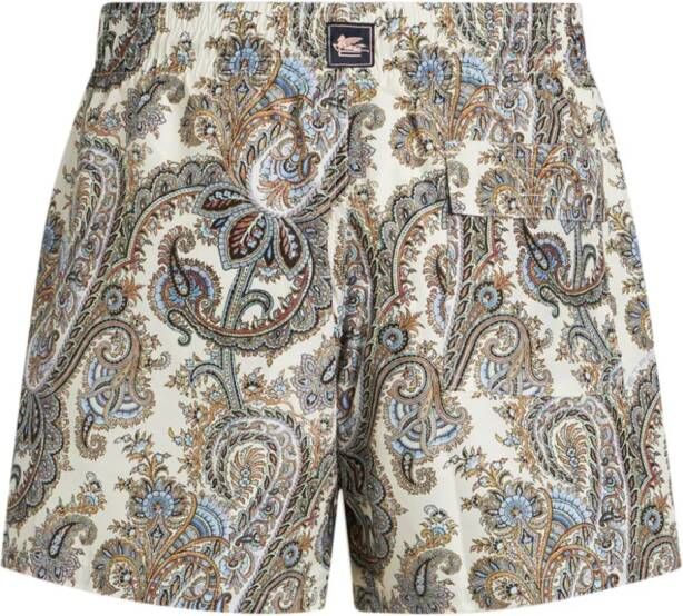 ETRO Zwembroek met paisley-print Veelkleurig