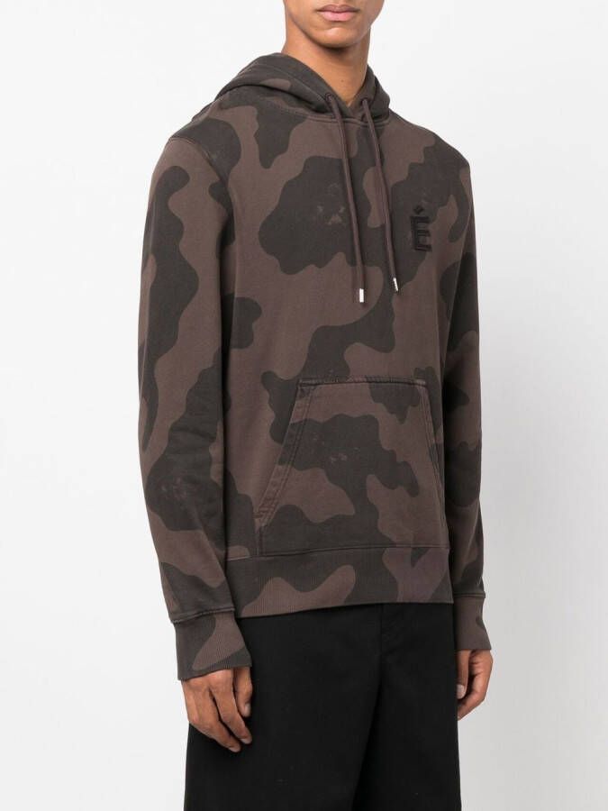 Études Studio Hoodie met logopatch Bruin