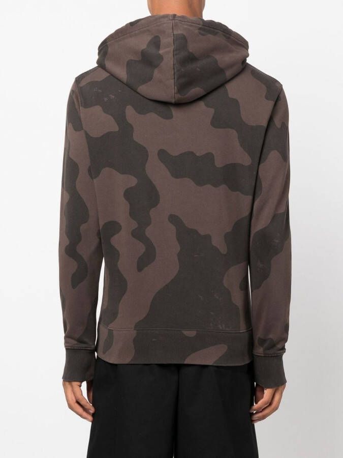 Études Studio Hoodie met logopatch Bruin