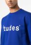 Etudes Sweater met logoprint Blauw - Thumbnail 5