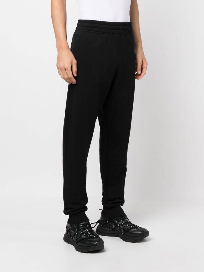 Etudes Pantalon met elastische taille Zwart