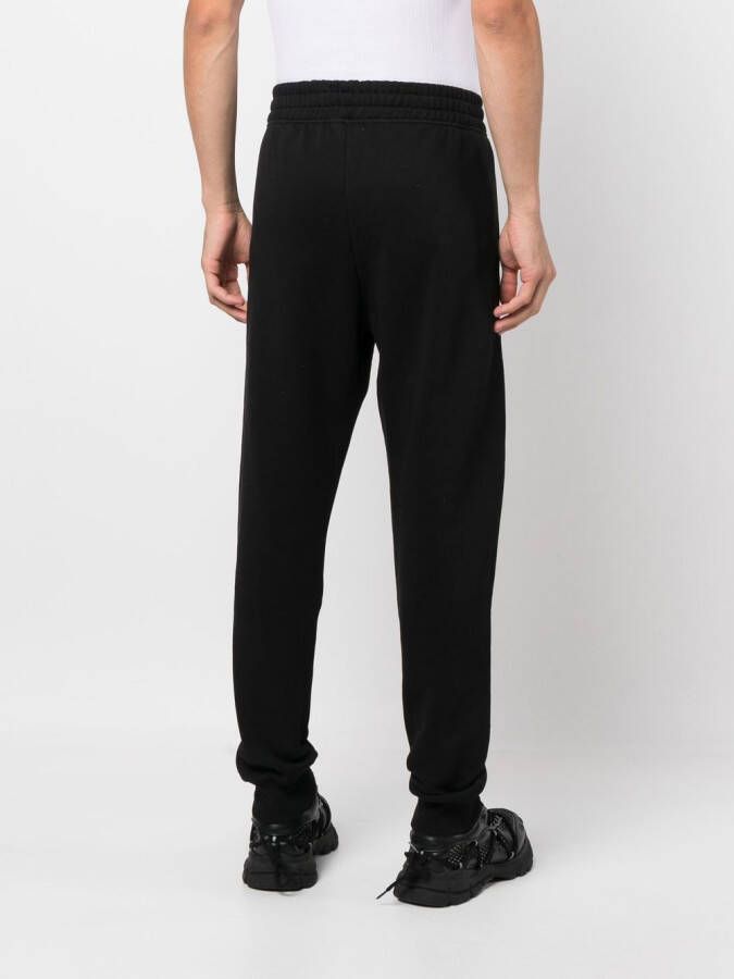 Etudes Pantalon met elastische taille Zwart