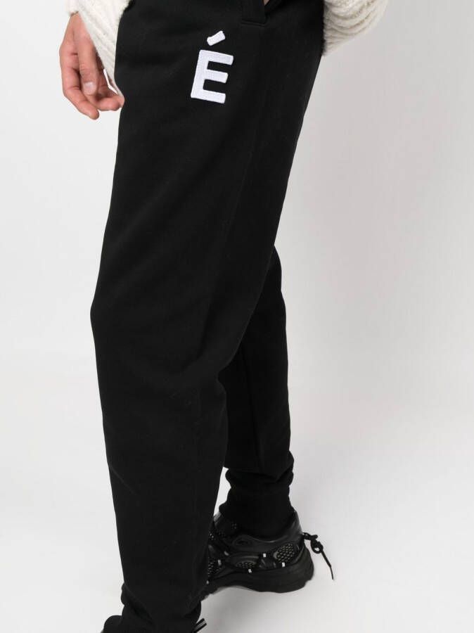 Études Studio Pantalon met elastische taille Zwart