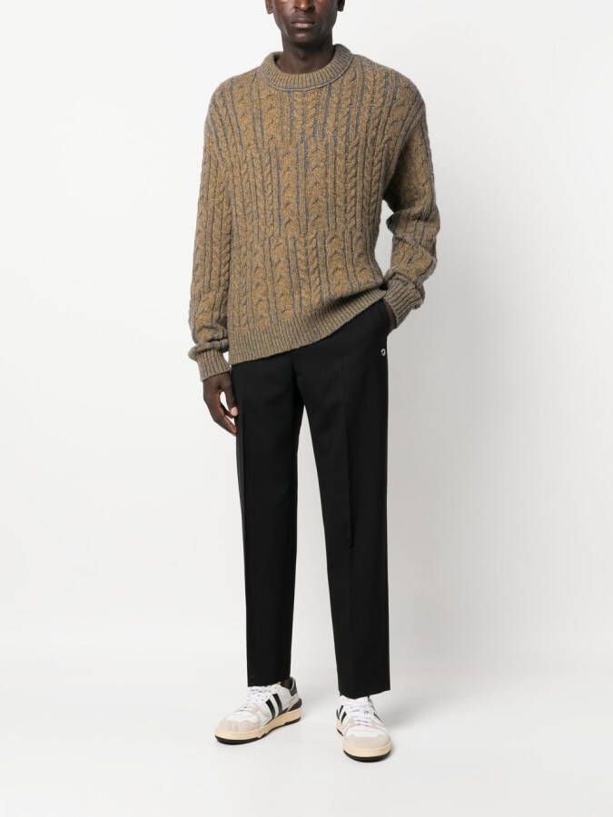 Études Studio Straight pantalon Zwart