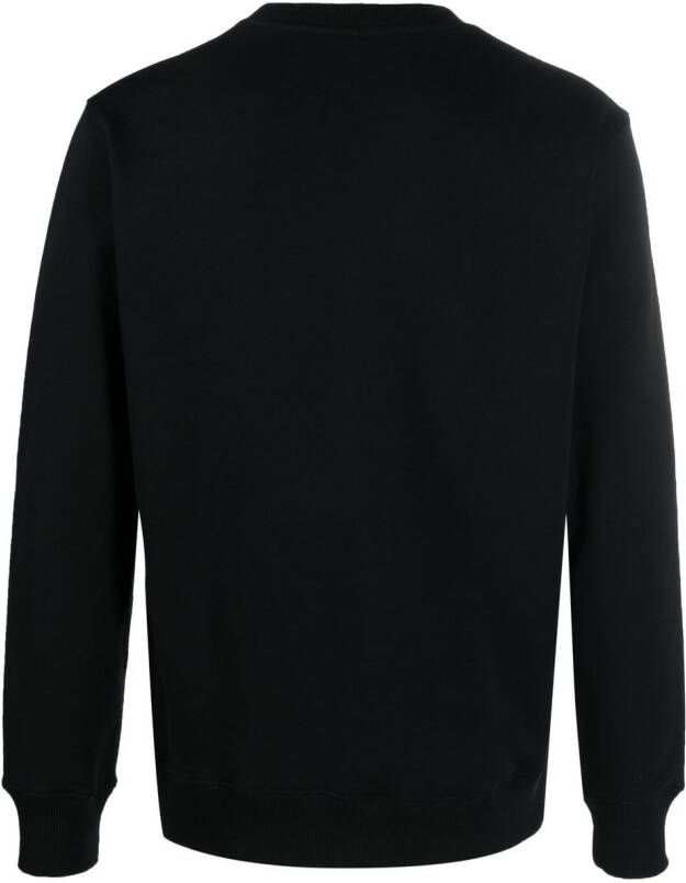 Etudes Sweater met logoprint Zwart