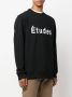 Etudes Sweater met logoprint Zwart - Thumbnail 3