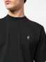 Etudes T-shirt met geborduurd logo Zwart - Thumbnail 5