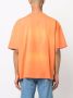 Etudes T-shirt met logoprint Oranje - Thumbnail 5