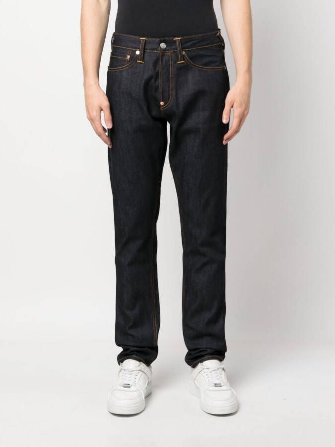 EVISU Jeans met logoprint Zwart