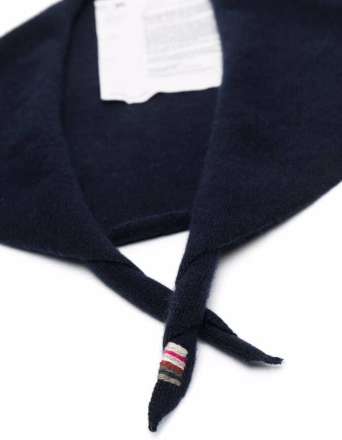 extreme cashmere Bandana sjaal Blauw