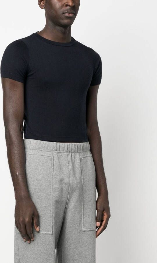 extreme cashmere Gebreid T-shirt Blauw