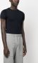 Extreme cashmere Gebreid T-shirt Blauw - Thumbnail 4