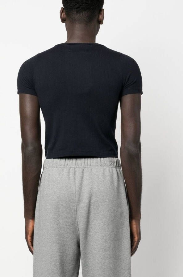 extreme cashmere Gebreid T-shirt Blauw