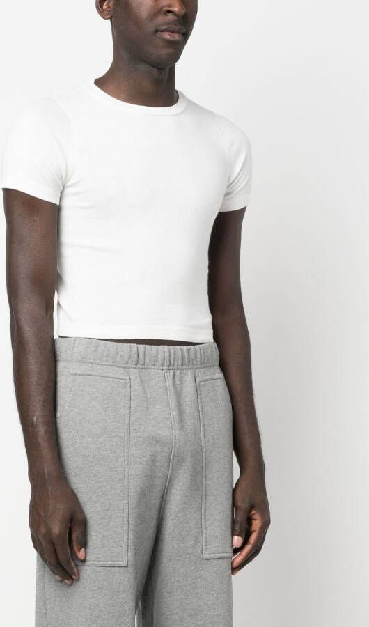 extreme cashmere Gebreid T-shirt Wit