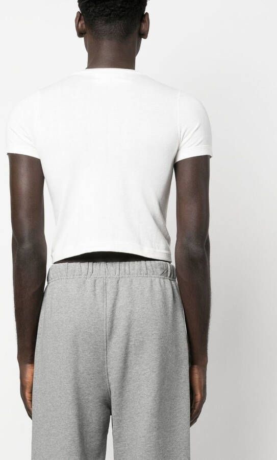extreme cashmere Gebreid T-shirt Wit