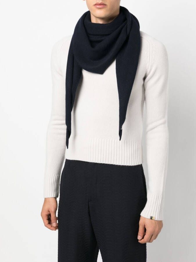 extreme cashmere Kasjmier sjaal Blauw
