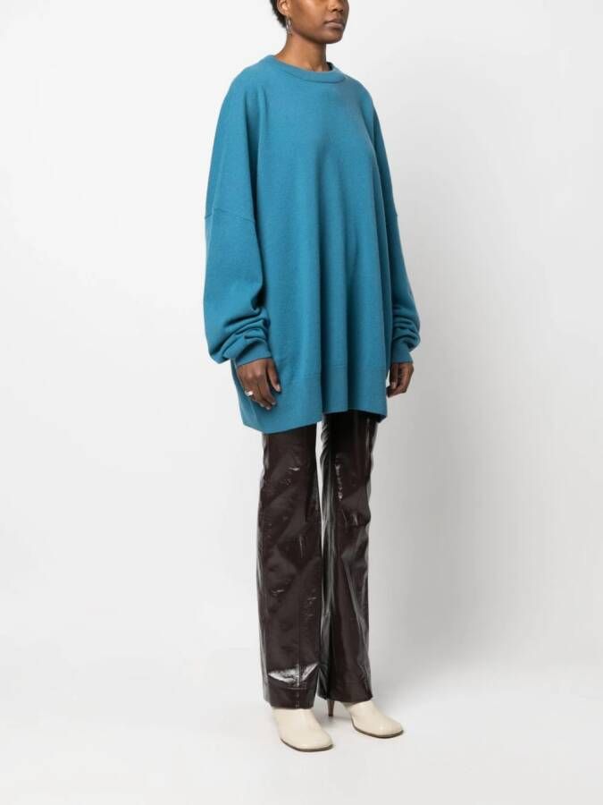 extreme cashmere Oversized trui Blauw
