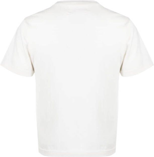 extreme cashmere T-shirt van kasjmiermix Wit