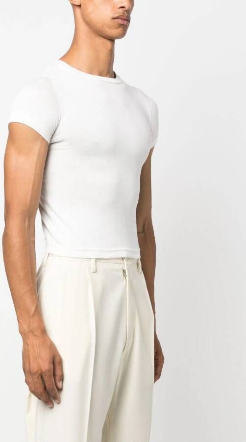 extreme cashmere Nº292 America baby T-shirt Wit