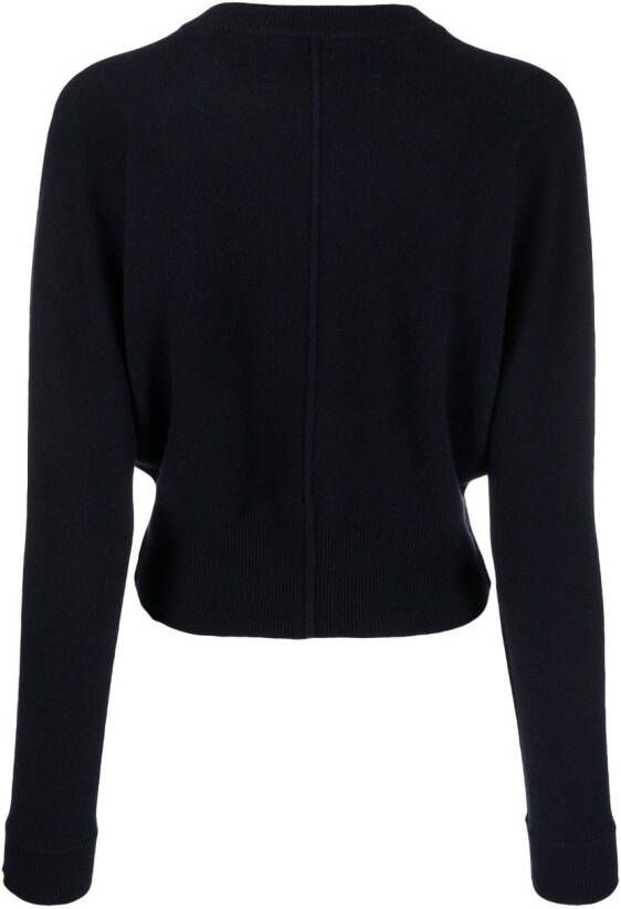 extreme cashmere Vest met knoopsluiting Blauw