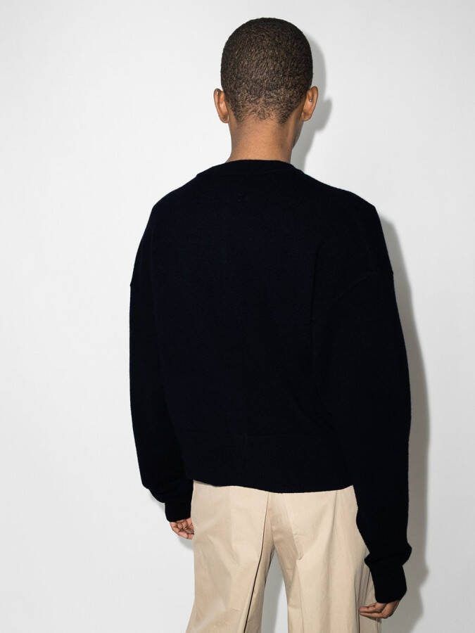 extreme cashmere Vest van kasjmiermix Blauw