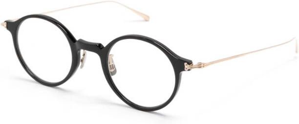 Eyevan7285 Bril met rond montuur Zwart