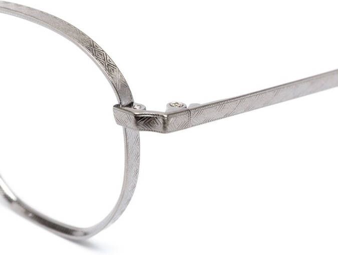 Eyevan7285 Eyevan bril met rond montuur Zilver