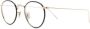 Eyevan7285 Bril met rond montuur Goud - Thumbnail 2