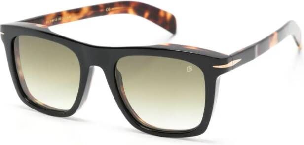 Eyewear by David Beckham DB7000 zonnebril met vierkant montuur Bruin