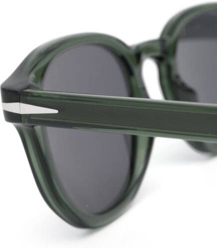 Eyewear by David Beckham Wayfarer zonnebril met getinte glazen Groen