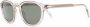 Eyewear by David Beckham Zonnebril met rond montuur Beige - Thumbnail 1