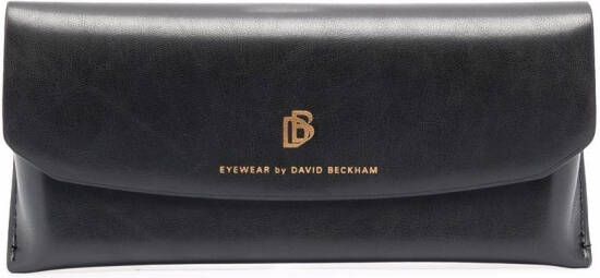 Eyewear by David Beckham Zonnebril met rond montuur Zwart