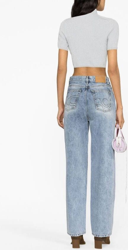 EYTYS Mid waist jeans Blauw