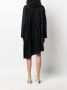 Fabiana Filippi Asymmetrische jurk Zwart - Thumbnail 4