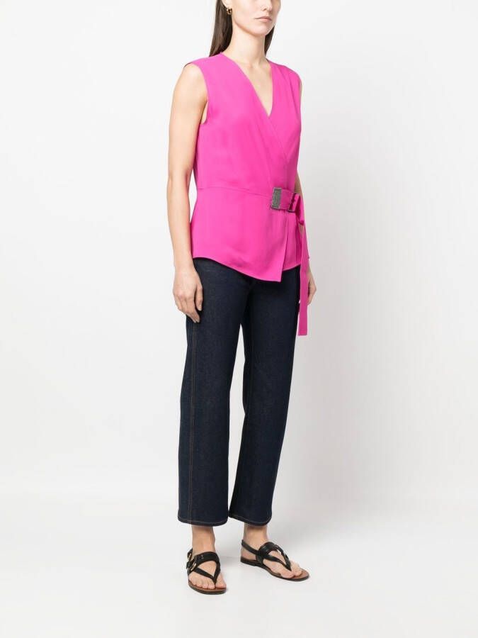 Fabiana Filippi Asymmetrische top Roze