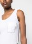 Fabiana Filippi Tanktop verfraaid met kralen Wit - Thumbnail 5