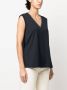 Fabiana Filippi Top verfraaid met kralen Blauw - Thumbnail 3