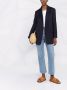 Fabiana Filippi Blazer met enkele rij knopen Blauw - Thumbnail 2