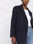 Fabiana Filippi Blazer met enkele rij knopen Blauw - Thumbnail 3