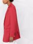 Fabiana Filippi Blazer met enkele rij knopen Rood - Thumbnail 5