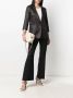 Fabiana Filippi Blazer met enkele rij knopen Zwart - Thumbnail 2