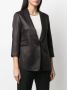 Fabiana Filippi Blazer met enkele rij knopen Zwart - Thumbnail 3