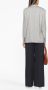 Fabiana Filippi Blazer met krijtstreep Grijs - Thumbnail 4