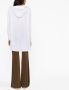 Fabiana Filippi Blouse met capuchon Wit - Thumbnail 4