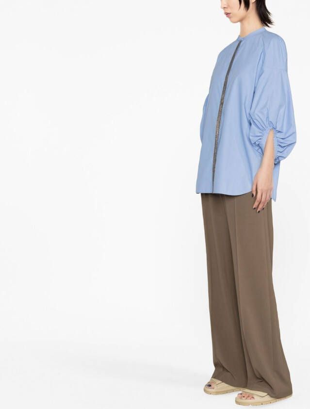 Fabiana Filippi Blouse met detail Blauw