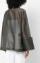 Fabiana Filippi Blouse met knoopsluiting Groen - Thumbnail 4