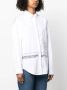 Fabiana Filippi Blouse met logopatch Wit - Thumbnail 3