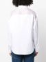 Fabiana Filippi Blouse met logopatch Wit - Thumbnail 4